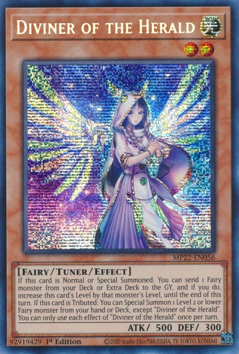 Diviner of the Herald [MP22-EN056] Prismatic Secret Rare | Dragon's Lair Comics and Fantasy Houston TX