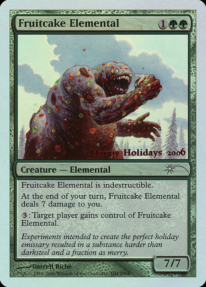 Fruitcake Elemental [Happy Holidays] | Dragon's Lair Comics and Fantasy Houston TX