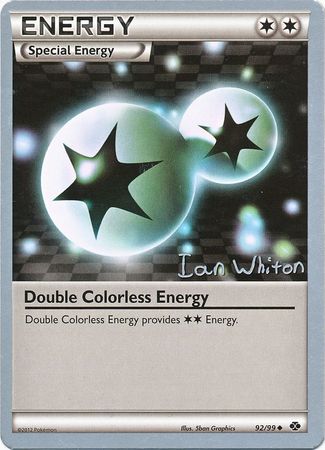 Double Colorless Energy (92/99) (American Gothic - Ian Whiton) [World Championships 2013] | Dragon's Lair Comics and Fantasy Houston TX