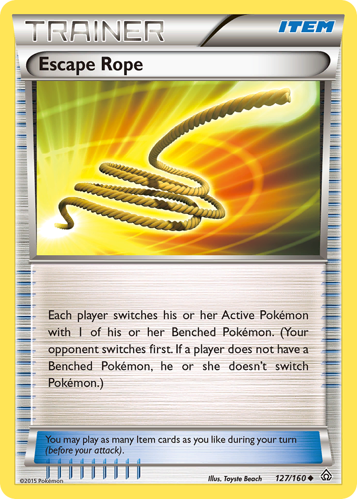 Escape Rope (127/160) [XY: Primal Clash] | Dragon's Lair Comics and Fantasy Houston TX