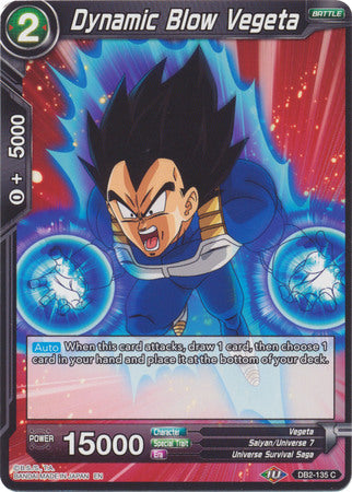 Dynamic Blow Vegeta (DB2-135) [Divine Multiverse] | Dragon's Lair Comics and Fantasy Houston TX