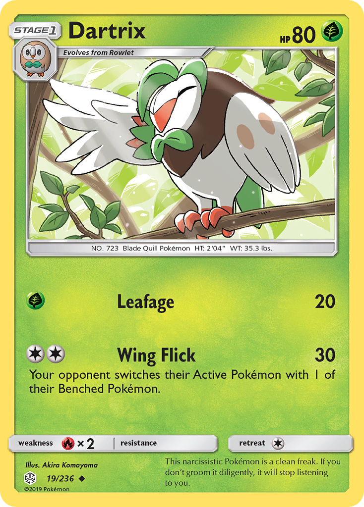 Dartrix (19/236) [Sun & Moon: Cosmic Eclipse] | Dragon's Lair Comics and Fantasy Houston TX