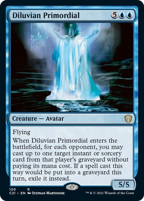 Diluvian Primordial [Commander 2021] | Dragon's Lair Comics and Fantasy Houston TX