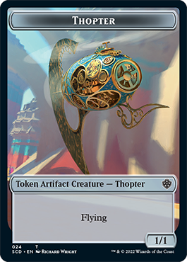 Elephant // Thopter Double-Sided Token [Starter Commander Decks] | Dragon's Lair Comics and Fantasy Houston TX