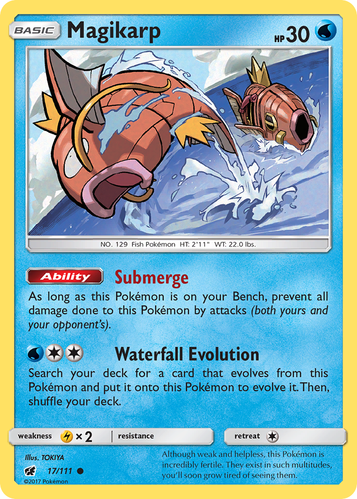 Magikarp (17/111) [Sun & Moon: Crimson Invasion] | Dragon's Lair Comics and Fantasy Houston TX