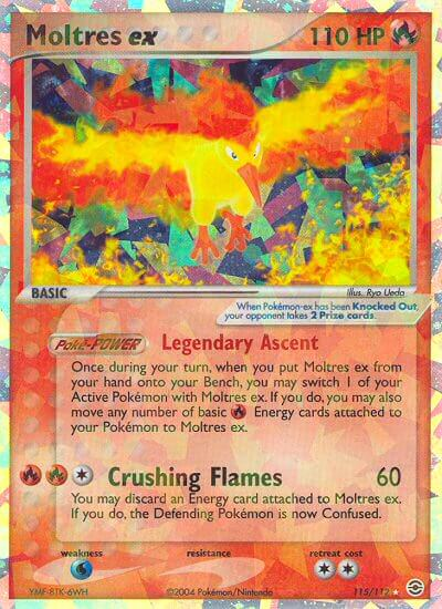 Moltres ex (115/112) [EX: FireRed & LeafGreen] | Dragon's Lair Comics and Fantasy Houston TX