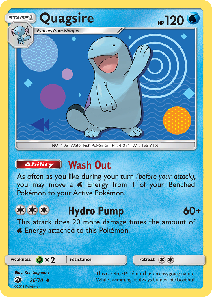 Quagsire (26/70) [Sun & Moon: Dragon Majesty] | Dragon's Lair Comics and Fantasy Houston TX