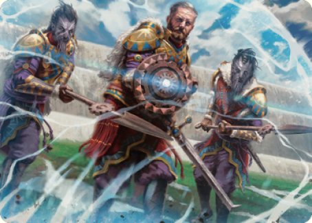 Argivian Phalanx Art Card [Dominaria United Art Series] | Dragon's Lair Comics and Fantasy Houston TX