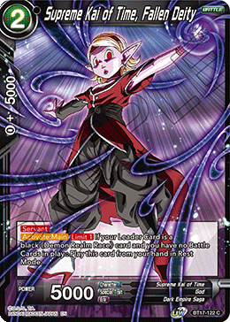 Supreme Kai of Time, Fallen Deity (BT17-122) [Ultimate Squad] | Dragon's Lair Comics and Fantasy Houston TX