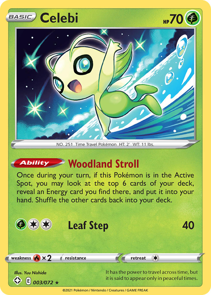 Celebi (003/072) [Sword & Shield: Shining Fates] | Dragon's Lair Comics and Fantasy Houston TX