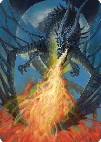 Balefire Dragon Art Card [Commander Masters Art Series] | Dragon's Lair Comics and Fantasy Houston TX