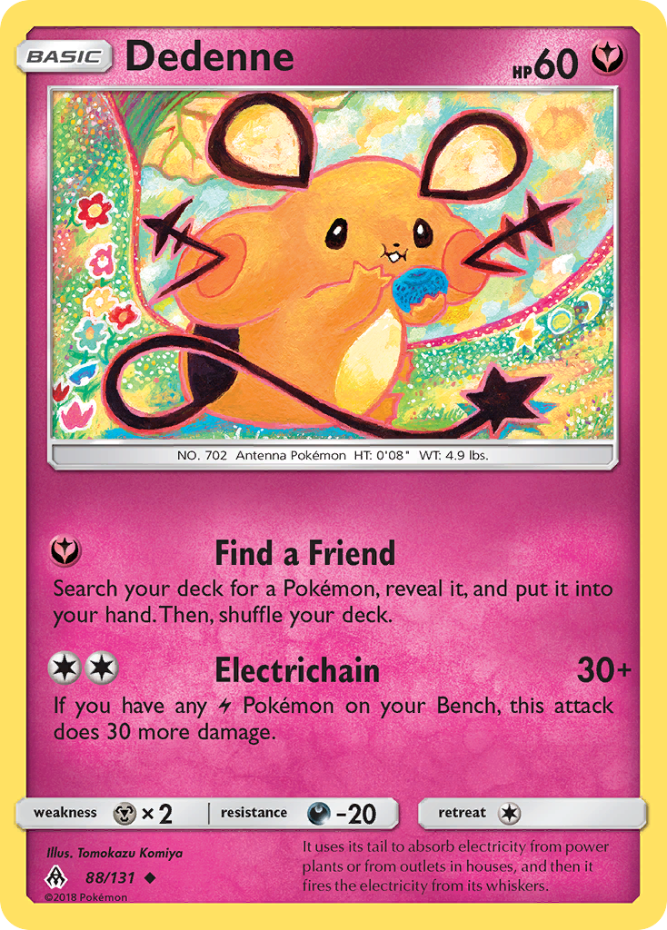 Dedenne (88/131) [Sun & Moon: Forbidden Light] | Dragon's Lair Comics and Fantasy Houston TX