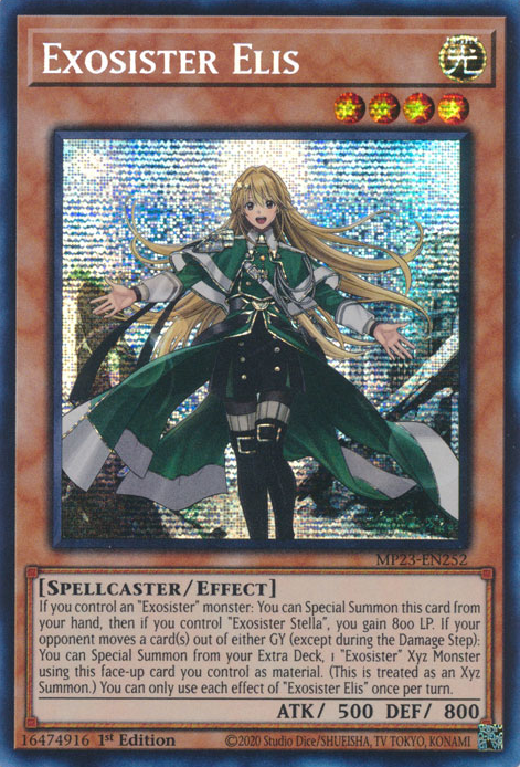 Exosister Elis [MP23-EN252] Prismatic Secret Rare | Dragon's Lair Comics and Fantasy Houston TX