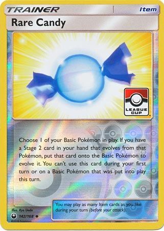 Rare Candy (142/168) (League Promo) [Sun & Moon: Celestial Storm] | Dragon's Lair Comics and Fantasy Houston TX