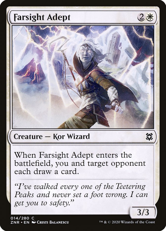 Farsight Adept [Zendikar Rising] | Dragon's Lair Comics and Fantasy Houston TX