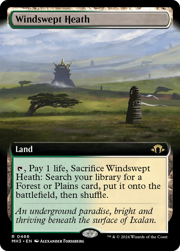 Windswept Heath (Extended Art) [Modern Horizons 3] | Dragon's Lair Comics and Fantasy Houston TX