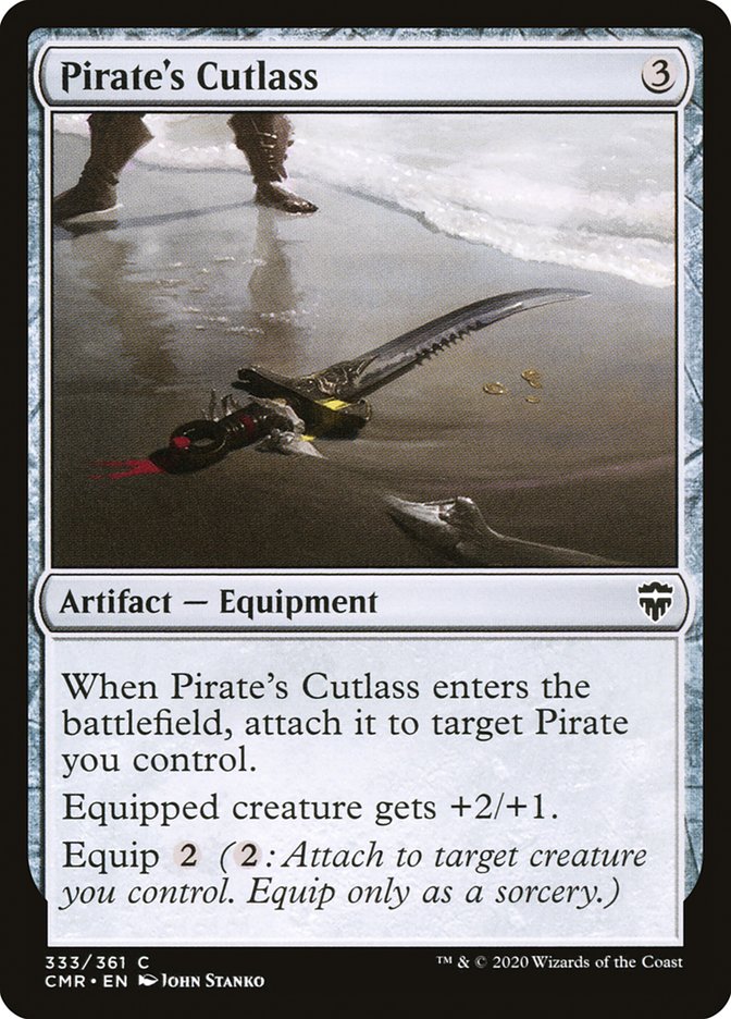 Pirate's Cutlass [Commander Legends] | Dragon's Lair Comics and Fantasy Houston TX