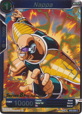 Nappa (BT8-036_PR) [Malicious Machinations Prerelease Promos] | Dragon's Lair Comics and Fantasy Houston TX