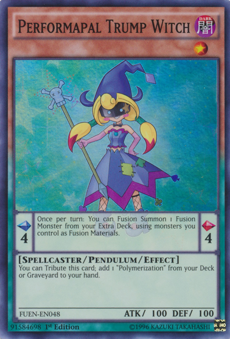 Performapal Trump Witch [FUEN-EN048] Super Rare | Dragon's Lair Comics and Fantasy Houston TX