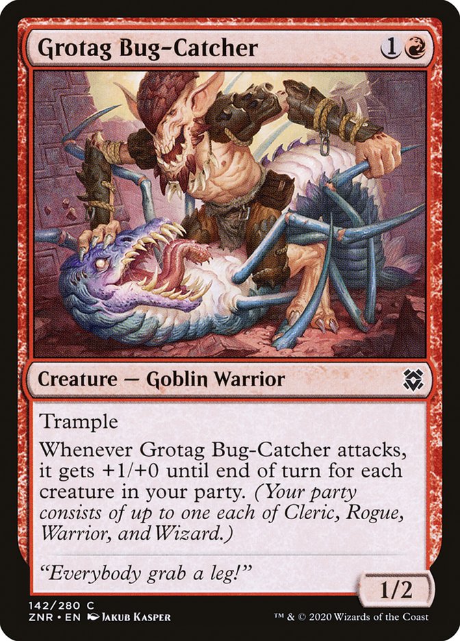 Grotag Bug-Catcher [Zendikar Rising] | Dragon's Lair Comics and Fantasy Houston TX