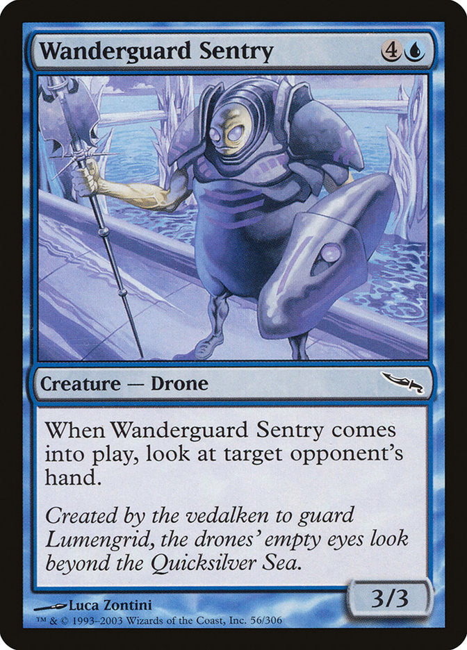 Wanderguard Sentry [Mirrodin] | Dragon's Lair Comics and Fantasy Houston TX