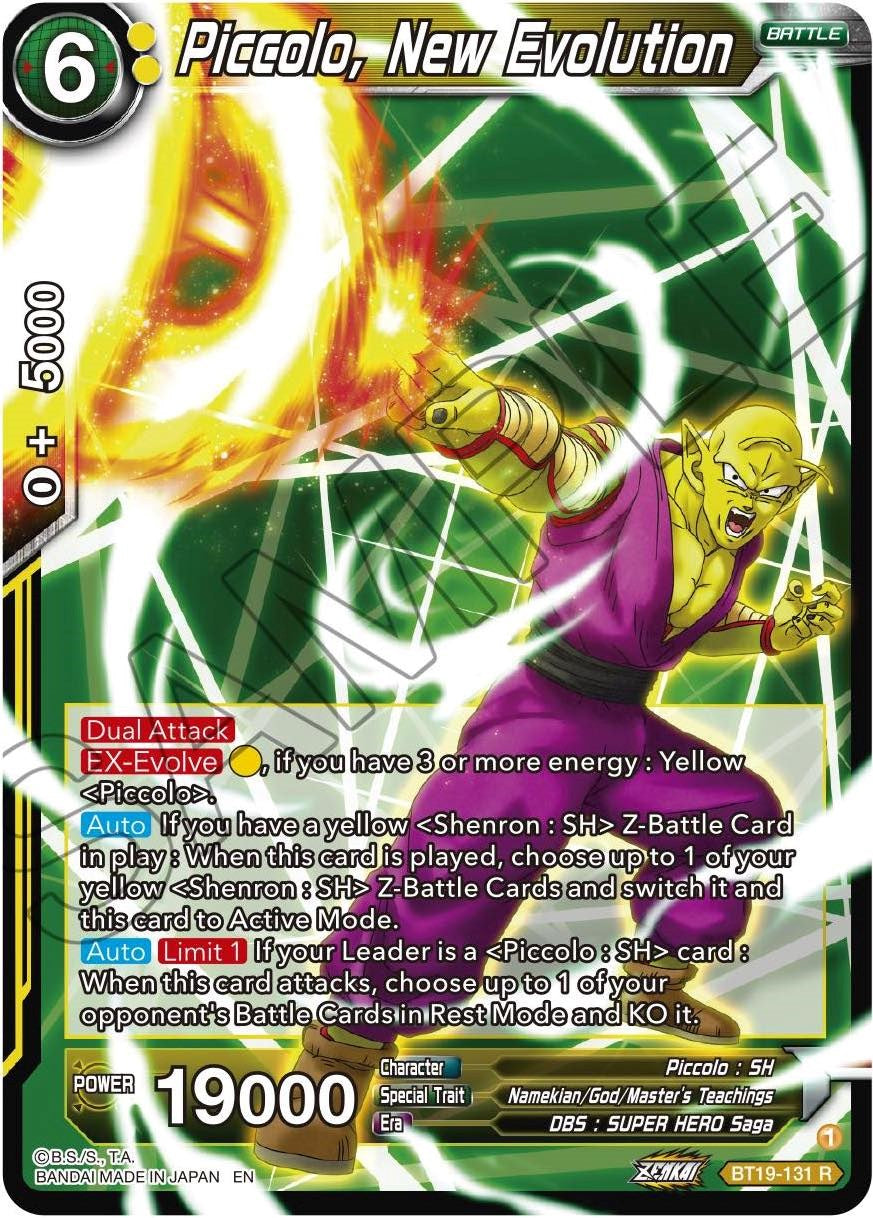 Piccolo, New Evolution (BT19-131) [Fighter's Ambition] | Dragon's Lair Comics and Fantasy Houston TX