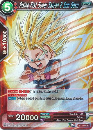 Rising Fist Super Saiyan 2 Son Goku (BT3-004) [Cross Worlds] | Dragon's Lair Comics and Fantasy Houston TX