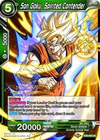 Son Goku, Spirited Contender (Divine Multiverse Draft Tournament) (DB2-065) [Tournament Promotion Cards] | Dragon's Lair Comics and Fantasy Houston TX