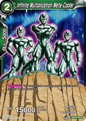 Infinite Multiplication Meta-Cooler (BT17-073) (BT17-073) [Ultimate Squad] | Dragon's Lair Comics and Fantasy Houston TX