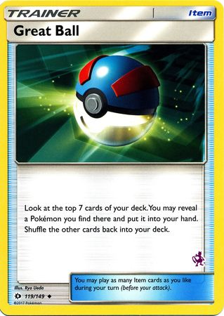 Great Ball (119/149) (Mewtwo Deck) [Battle Academy 2020] | Dragon's Lair Comics and Fantasy Houston TX