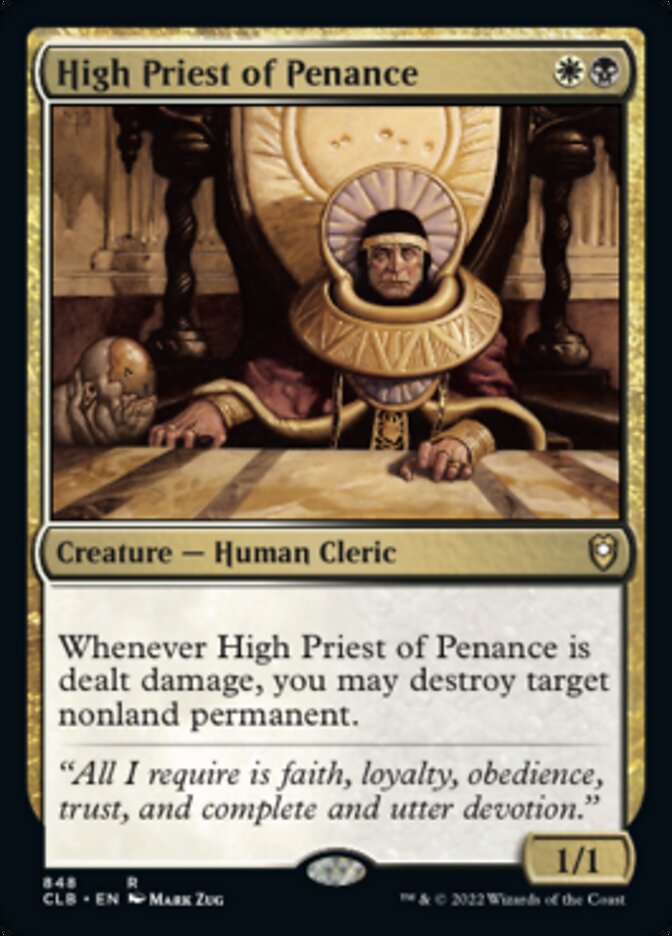 High Priest of Penance [Commander Legends: Battle for Baldur's Gate] | Dragon's Lair Comics and Fantasy Houston TX