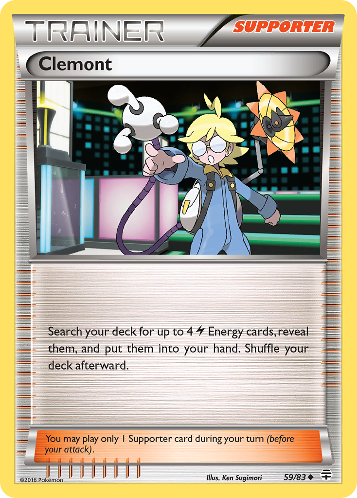 Clemont (59/83) [XY: Generations] | Dragon's Lair Comics and Fantasy Houston TX