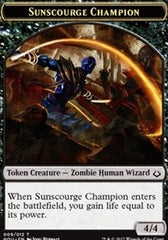 Sunscourge Champion // Cat Double-Sided Token [Hour of Devastation Tokens] | Dragon's Lair Comics and Fantasy Houston TX