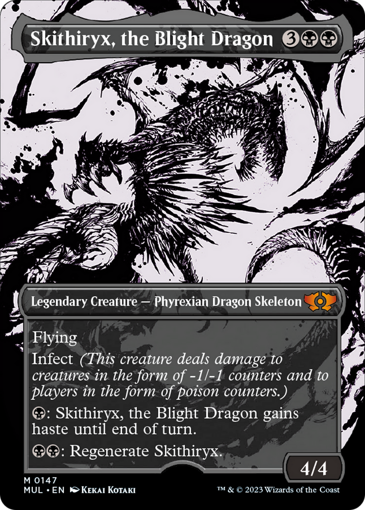 Skithiryx, the Blight Dragon (Halo Foil) [Multiverse Legends] | Dragon's Lair Comics and Fantasy Houston TX