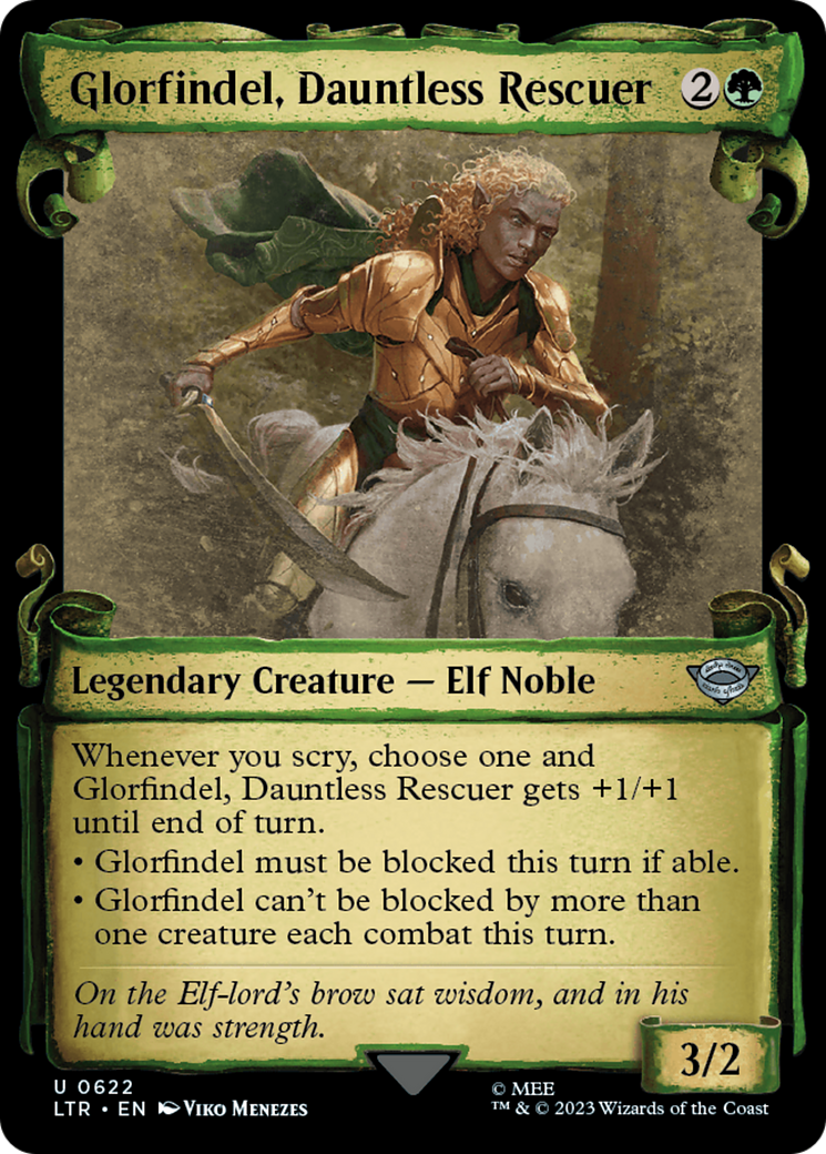 Glorfindel, Dauntless Rescuer [The Lord of the Rings: Tales of Middle-Earth Showcase Scrolls] | Dragon's Lair Comics and Fantasy Houston TX