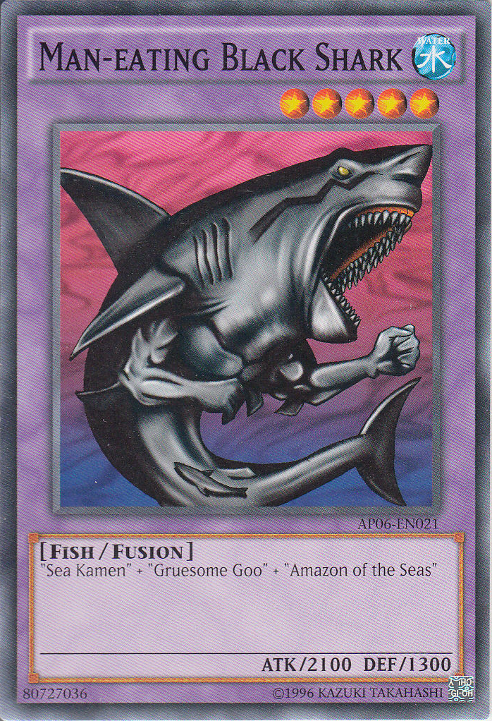 Man-eating Black Shark [AP06-EN021] Common | Dragon's Lair Comics and Fantasy Houston TX