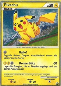 Pikachu (PW6) (German) [Pikachu World Collection Promos] | Dragon's Lair Comics and Fantasy Houston TX