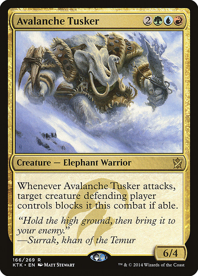 Avalanche Tusker [Khans of Tarkir] | Dragon's Lair Comics and Fantasy Houston TX