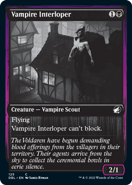 Vampire Interloper [Innistrad: Double Feature] | Dragon's Lair Comics and Fantasy Houston TX