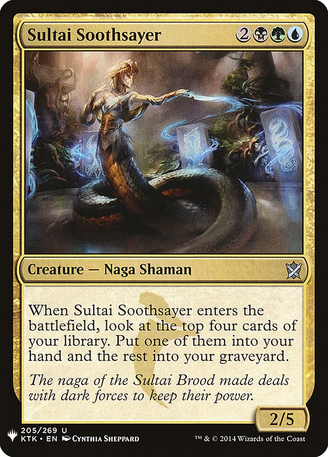 Sultai Soothsayer [Mystery Booster] | Dragon's Lair Comics and Fantasy Houston TX