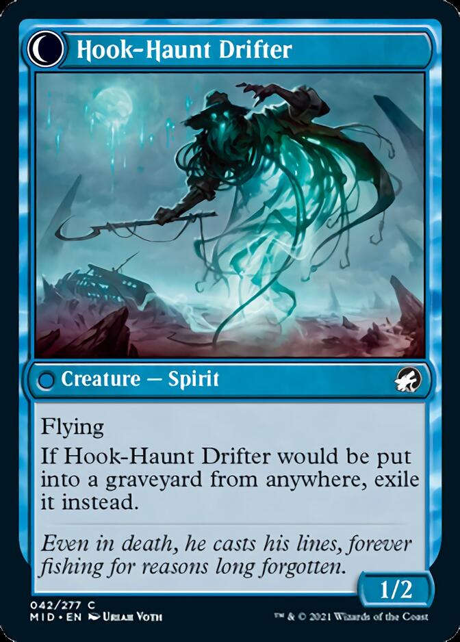 Baithook Angler // Hook-Haunt Drifter [Innistrad: Midnight Hunt] | Dragon's Lair Comics and Fantasy Houston TX