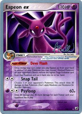 Espeon ex (102/115) (Eeveelutions - Jimmy Ballard) [World Championships 2006] | Dragon's Lair Comics and Fantasy Houston TX