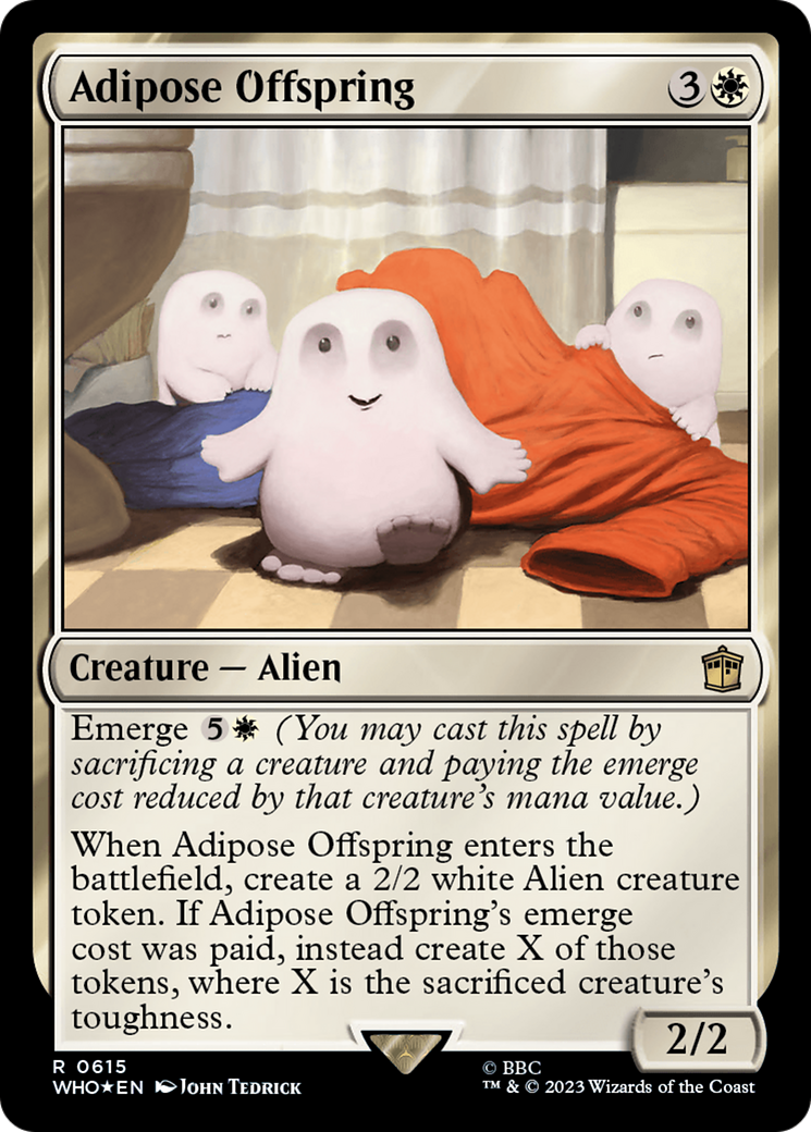 Adipose Offspring (Surge Foil) [Doctor Who] | Dragon's Lair Comics and Fantasy Houston TX