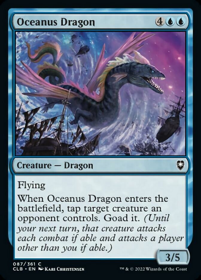 Oceanus Dragon [Commander Legends: Battle for Baldur's Gate] | Dragon's Lair Comics and Fantasy Houston TX