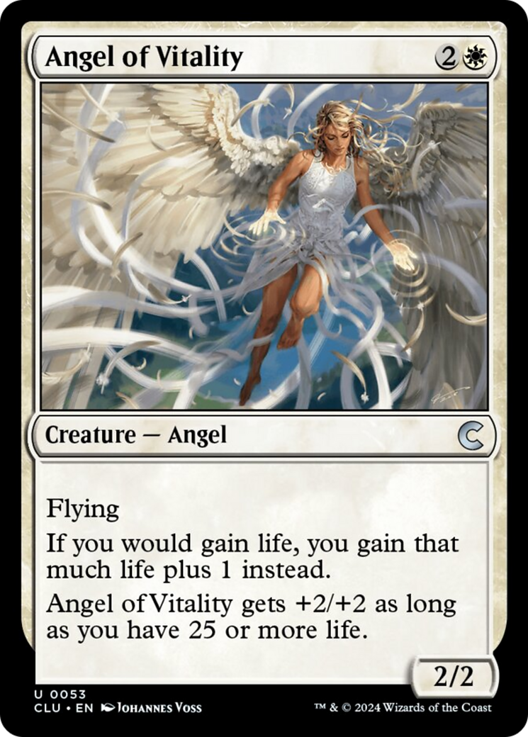 Angel of Vitality [Ravnica: Clue Edition] | Dragon's Lair Comics and Fantasy Houston TX