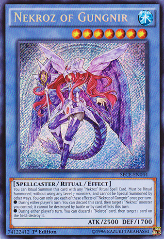 Nekroz of Gungnir [SECE-EN044] Secret Rare | Dragon's Lair Comics and Fantasy Houston TX