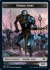 Clue (14) // Zombie Army Double-Sided Token [Modern Horizons 2 Tokens] | Dragon's Lair Comics and Fantasy Houston TX