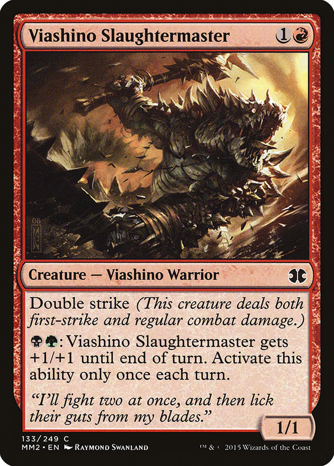 Viashino Slaughtermaster [Modern Masters 2015] | Dragon's Lair Comics and Fantasy Houston TX