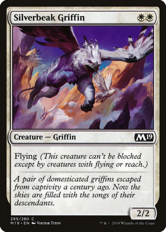 Silverbeak Griffin [Core Set 2019] | Dragon's Lair Comics and Fantasy Houston TX