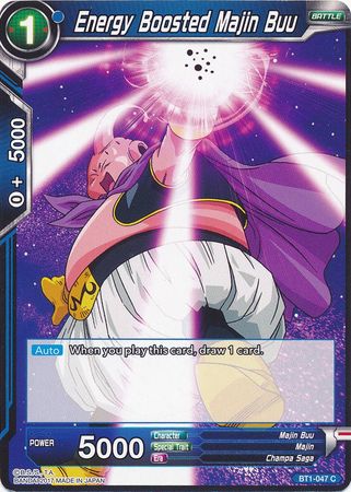 Energy Boosted Majin Buu (BT1-047) [Galactic Battle] | Dragon's Lair Comics and Fantasy Houston TX